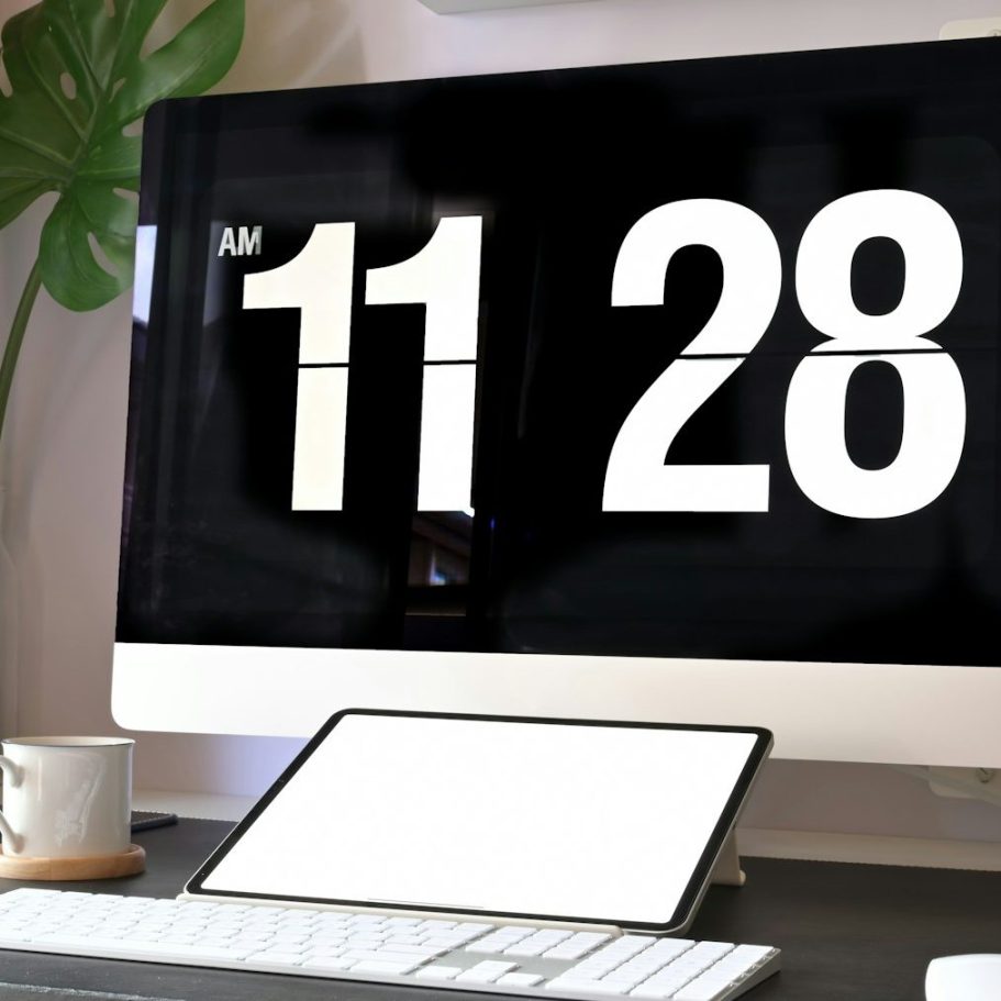 Remotes arbeiten mit anderen Leuten online in einem Meeting am Laptop